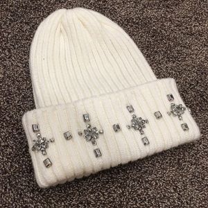 NWOT▪️BETHANY MOTA Jeweled Beanie Hat